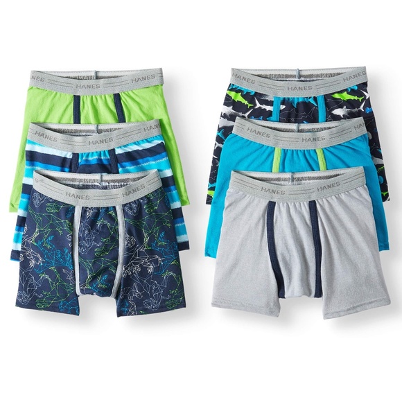 Hanes Other Hanes Toddler Boys Tagless Boxer Briefs Size 4t Poshmark